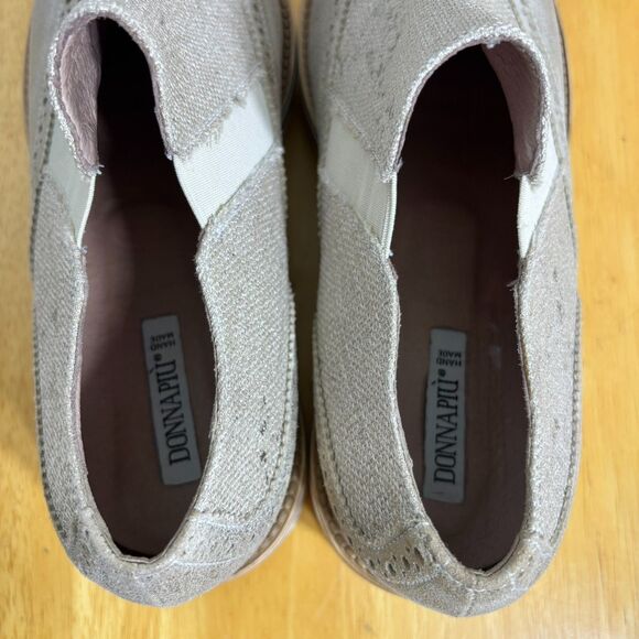 Donna Piu | Metallic Oxfords | Handmade | Unisex Size EU40/W9/M7 - Picture 7 of 7